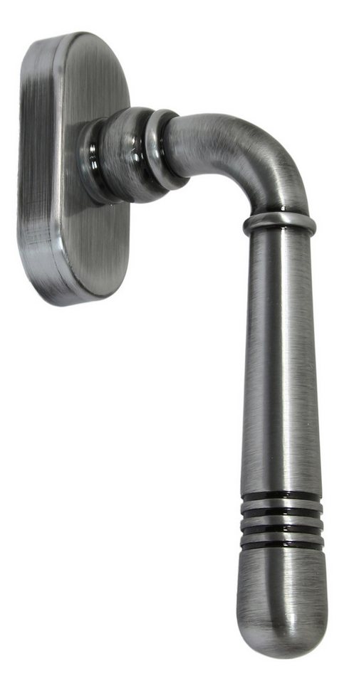 Fenstergriff Massiv Messing Fenstergriff Set 1 x FG Helena Prime 0970 EF - Schwarz, L: 12.4 cm, Stabile Metall Unterkonstruktion Fenstergriff Massiv Messing Fenstergriff Set 1 x FG Helena Prime 0970 EF - Schwarz, L: 12.4 cm, Stabile Metall Unterkonstruktion von OTTO