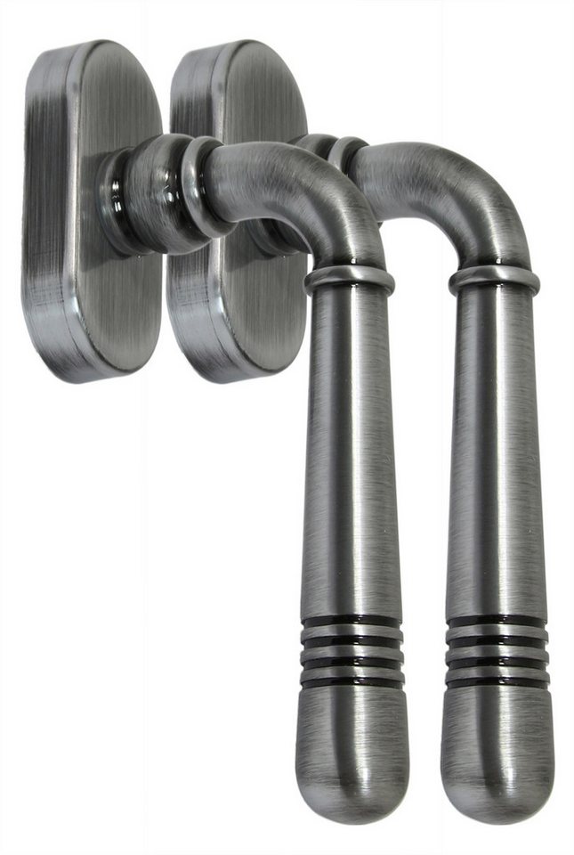 Fenstergriff Massiv Messing Fenstergriff Set 2 x FG Helena Prime 0970 EF - Schwarz, L: 12.4 cm, Metall Unterkonstruktion Fenstergriff Massiv Messing Fenstergriff Set 2 x FG Helena Prime 0970 EF - Schwarz, L: 12.4 cm, Metall Unterkonstruktion von OTTO
