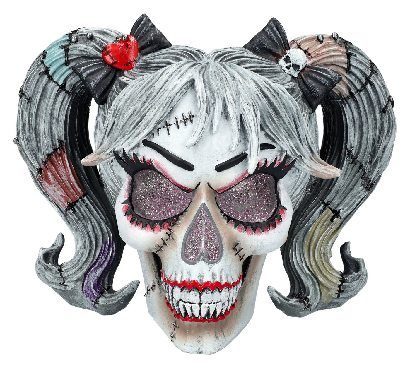 Figuren Shop GmbH Dekofigur Totenkopf Figur - Drop Dead Gorgeous - Pins and Needles - Nemesis Now Figuren Shop GmbH Dekofigur Totenkopf Figur - Drop Dead Gorgeous - Pins and Needles - Nemesis Now von Figuren Shop GmbH