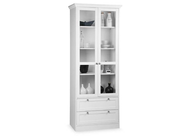 Finori Vitrine 80 x 200 x 45 cm (B/H/T), weiß von OTTO