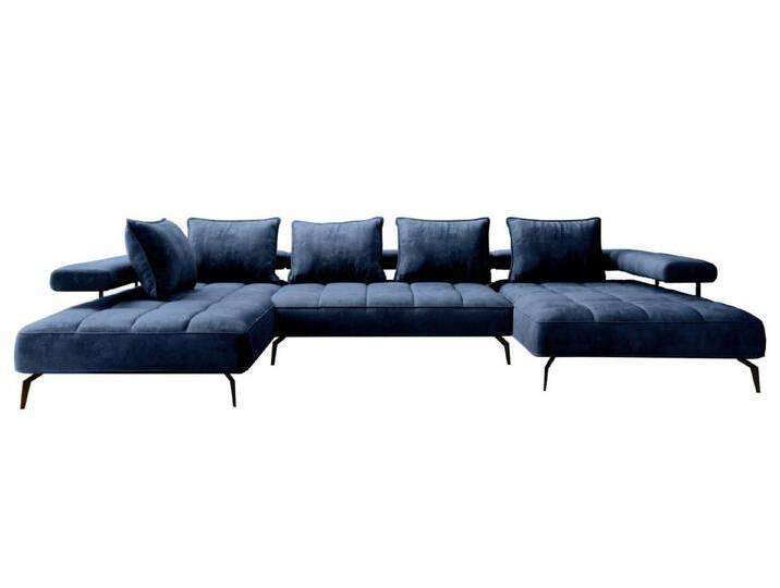 Friderik-EU Ecksofa Ecksofa MONTELLA XL Elektrisch mit Schlaffunktion 372 cm, Aphrodite 15 von OTTO