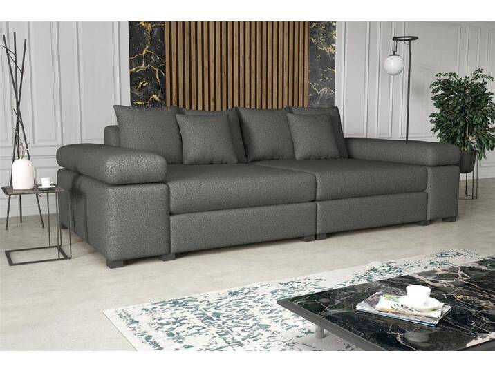 Fun Möbel Big-Sofa Couchgarnitur Megasofa Riesensofa AREZZO in Stoff, mit oder ohne Hocker, Kunstleder oder Vintage-look Artikelnummer: S072G0U59YIP2, grau Fun Möbel Big-Sofa Couchgarnitur Megasofa Riesensofa AREZZO in Stoff, mit oder ohne Hocker, Kunstleder oder Vintage-look Artikelnummer: S072G0U59YIP2, grau von OTTO