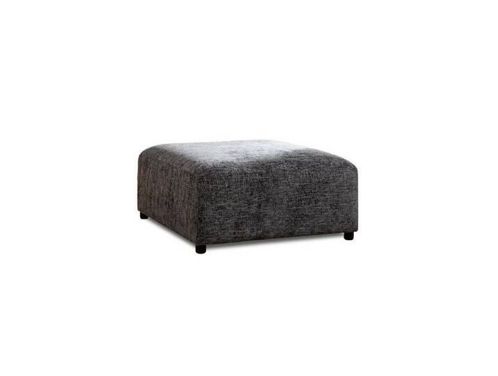 Fun Möbel Polsterhocker Designerhocker ROMY in Stoff Enjoy Me, optisch wechselnde Farbtöne (3D-Effekt), schwarz, Graphit von OTTO
