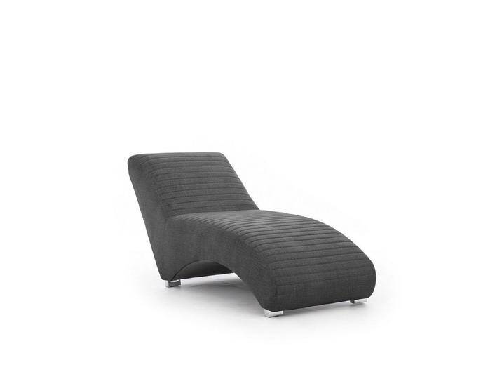 Fun Möbel Relaxsessel Relaxliege Liege Sessel ABRAMO in Stoff Lisbon (Plüsch oder Webstoff, Liege Rücken echt bezogen), inkl. Nackenkissen, schwarz von OTTO