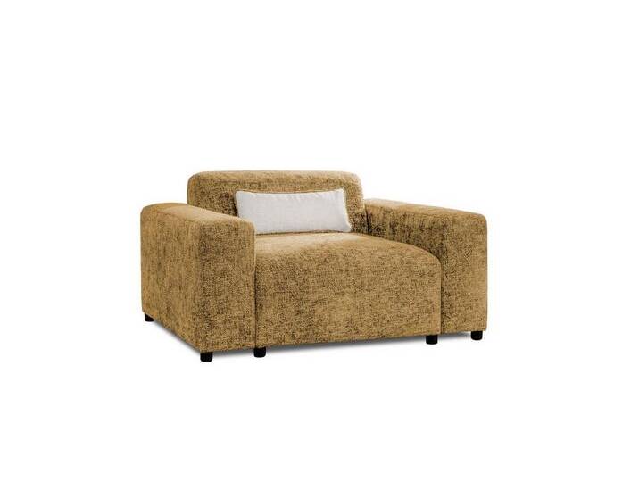 Fun Möbel Sessel Designersessel ROMY in Stoff Enjoy Me, 1 x Zierkissen, gelb, Sessel Designersessel ROMY in Stoff Enjoy Me Honiggelb, Honiggelb von OTTO