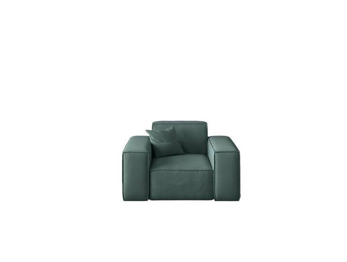 Fun Möbel Sessel Sessel Designersessel CELES in Stoff inkl. 1 Zierkissen (Designersessel Celes incl. 1 Zierkissen), grün von OTTO