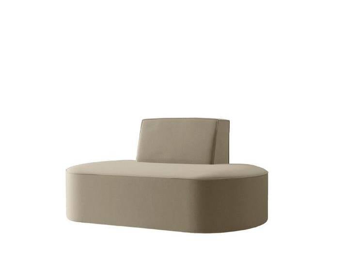 Fun Möbel Sessel Sessel Designersessel MILOT in Stoff (Designersessel Milot), beige, Designersessel Sessel MILOT Stoff Opera Velvet Beige, Beige von OTTO