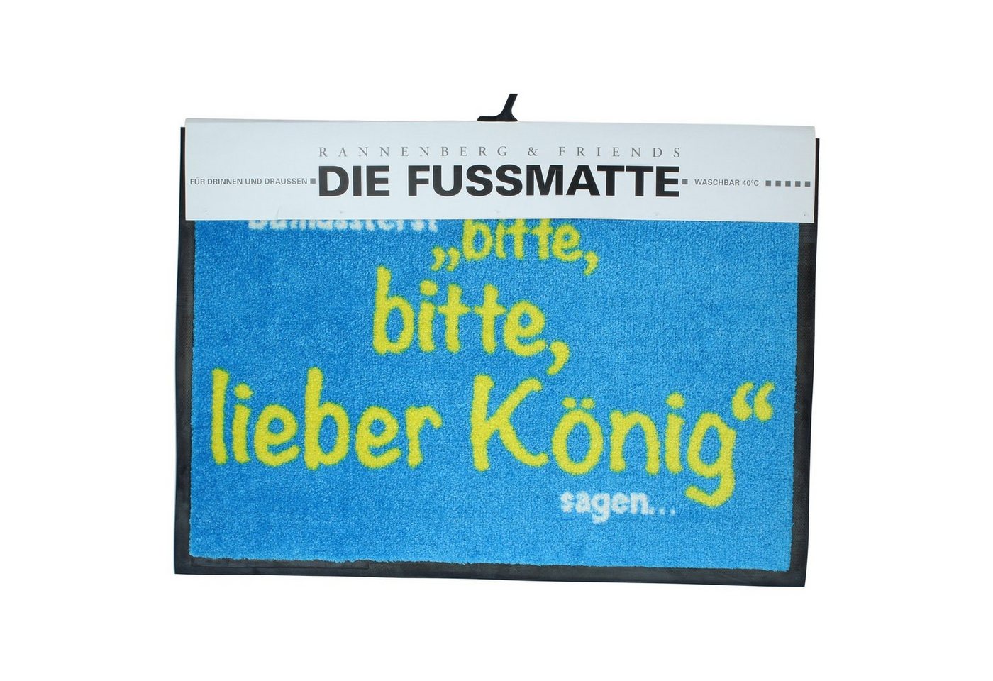 Fußmatte Bitte, Bitte, lieber König, Rechteck von OTTO