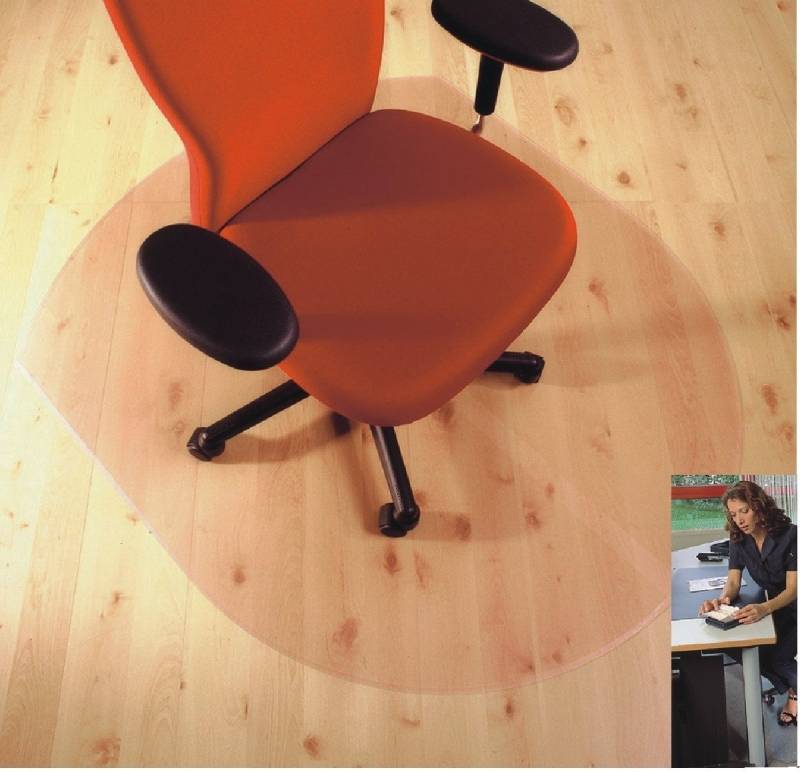 Fußmatte Bodenschutzmatte CLEARTEX für Teppiche 75x120cm transparent rechteckig von OTTO