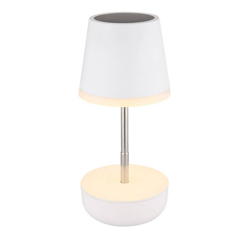 GLOBO LIGHTING LED Solarleuchte, LED-Leuchtmittel fest verbaut, Warmweiß, Tischleuchte LED Solarleuchte Außenleuchte Höhenverstellbar IP44 von GLOBO LIGHTING