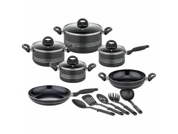 GSW Topf-Set Topfset Kochtopf-Set Mehrteiliges Topfset Schwarz, schwarz GSW Topf-Set Topfset Kochtopf-Set Mehrteiliges Topfset Schwarz, schwarz von OTTO