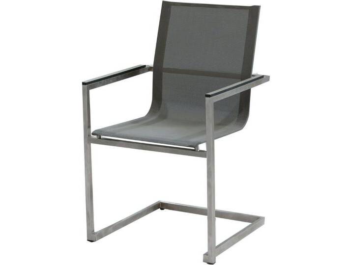Garden Pleasure Freischwinger SIENNA, 4er Set, grau von OTTO
