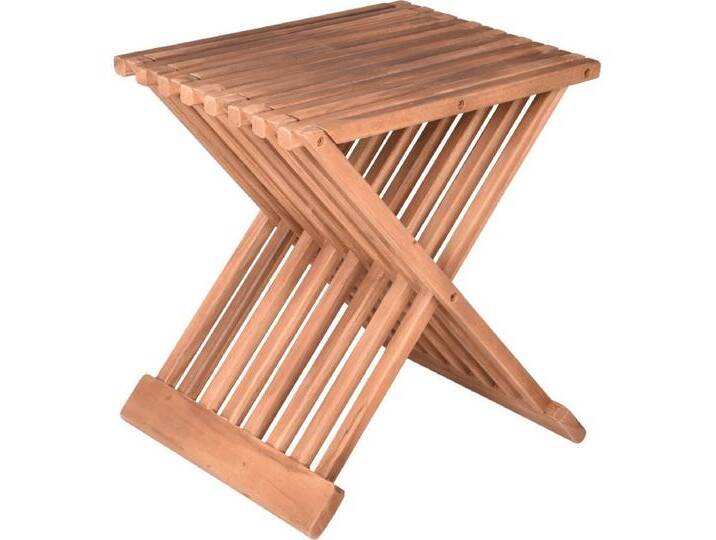 Garden Pleasure Gartenliege Hocker Beistelltisch Fani Teak Natur Tisch Gartentisch Gartenmöbel Garden Pleasure Gartenliege Hocker Beistelltisch Fani Teak Natur Tisch Gartentisch Gartenmöbel von OTTO