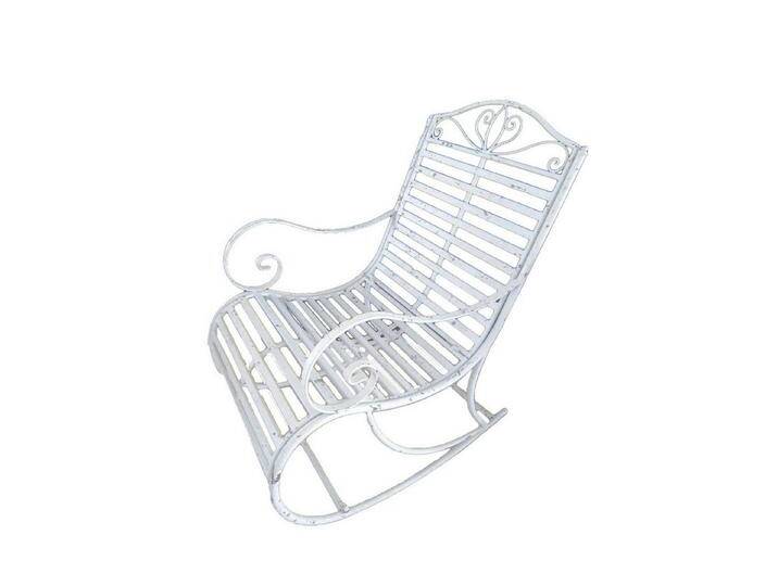 Garden Pleasure Schaukelsessel (1-St), GardenPleasure Schaukelstuhl Eisen Terrasse Schwingsessel Schwingstuhl, schwarz von OTTO