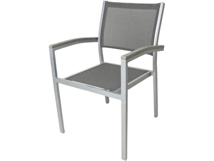 Garden Pleasure Stapelstuhl GRACE (Set, 2 St), 2er Set, grau von OTTO