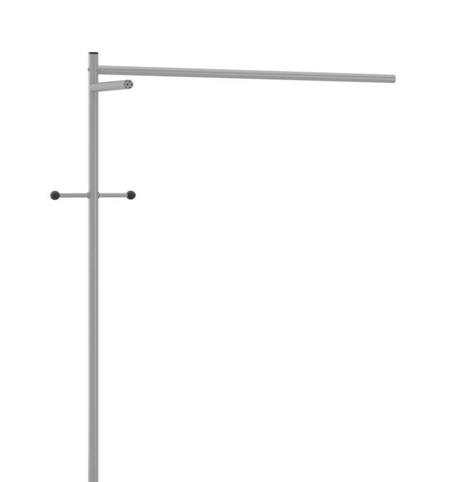 Garderobe Garderobenstange, ALVARA, Grau, B 96 cm, T 31 cm von OTTO