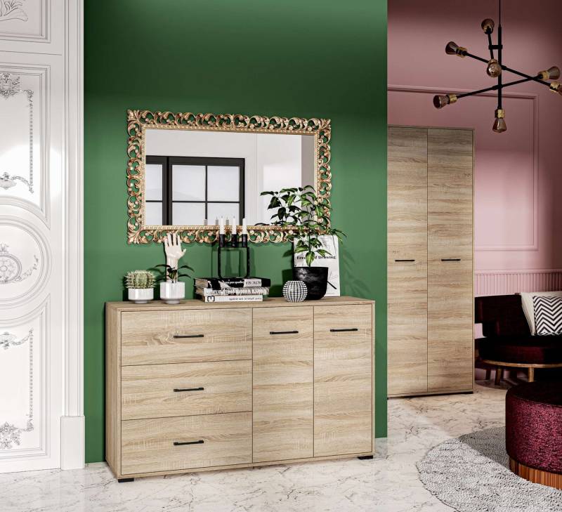 99rooms Garderoben-Set Cattie, (Set (2-St), Garderobenset), Schrank, Schuhschrank, mit Schubladen, viel Stauraum, mit Soft-Close von 99rooms
