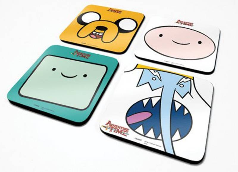 Getränkeuntersetzer Untersetzer-Set - Untersetzer-Set - Adventure Time von OTTO