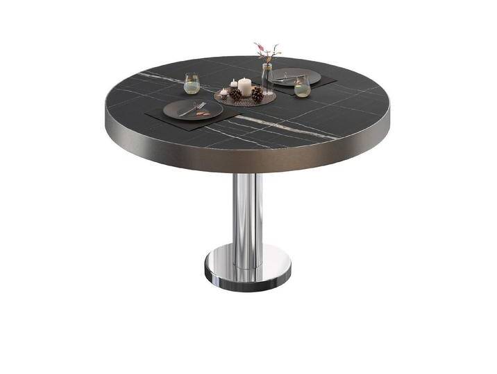 Ggmmöbel GGMMÖBEL Bistrotisch BML, schwarz, HPL Beschichtet , HPL Beschichtet von OTTO