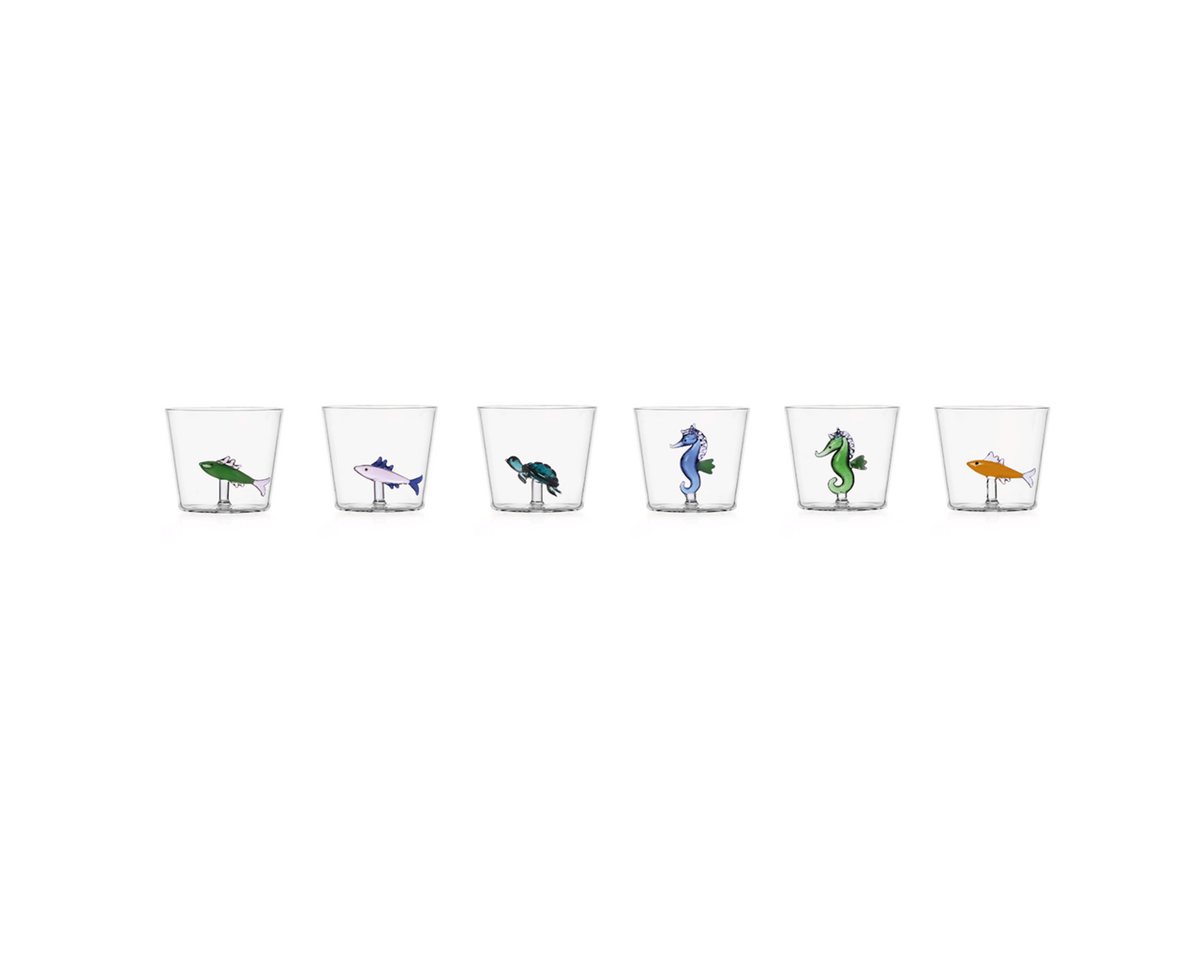 Glas Ichendorf Milano Set mit 6 Tumbler New, Kollektion Marine Garden, 3 von OTTO