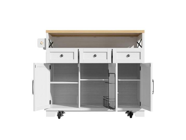 Gotagee Kochinsel Moderne Kücheninsel 118×43-80×98cm Küchenschrank Esszimmerschrank, mit Stauraum, herausnehmbaren Trennwänden, mit Handtuchhalter Gotagee Kochinsel Moderne Kücheninsel 118×43-80×98cm Küchenschrank Esszimmerschrank, mit Stauraum, herausnehmbaren Trennwänden, mit Handtuchhalter von OTTO