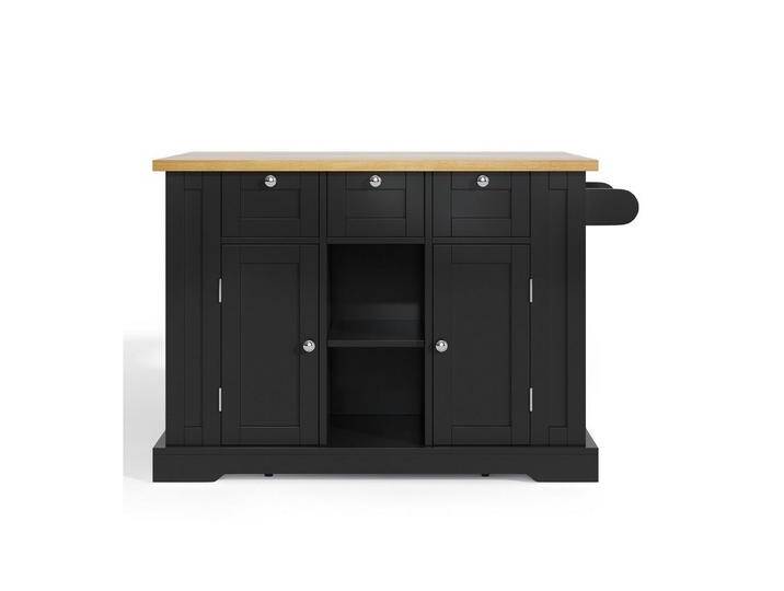 Gotagee Küchentisch 132cm mobiler Arbeitstisch Multifunktionsschrank Esstisch Sideboard, Mit Schublade, Gewürzregal, Handtuchhalter, 5 Rollen Gotagee Küchentisch 132cm mobiler Arbeitstisch Multifunktionsschrank Esstisch Sideboard, Mit Schublade, Gewürzregal, Handtuchhalter, 5 Rollen von OTTO