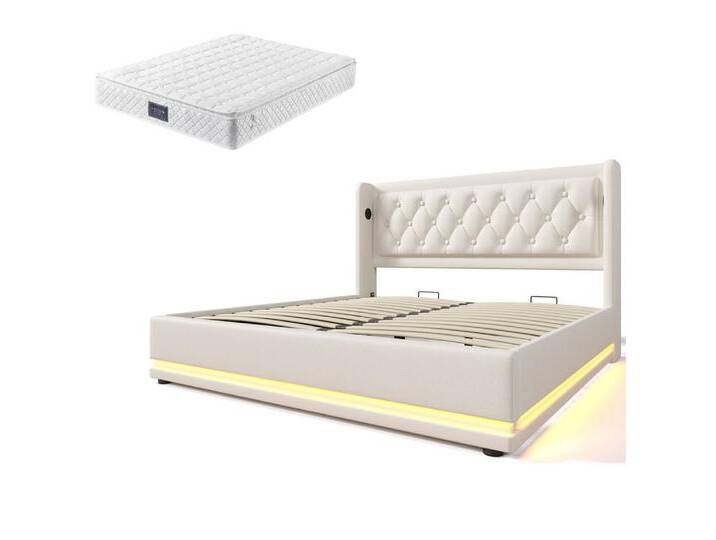 Gotagee Polsterbett 160 x 200 cm Doppelbett Multifunktionsbett Mit Matratze Jugendbett Gotagee Polsterbett 160 x 200 cm Doppelbett Multifunktionsbett Mit Matratze Jugendbett von OTTO
