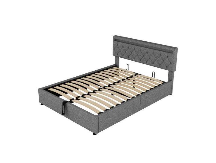 Gotagee Polsterbett 160 x 200 cm Doppelbett Multifunktionsbett ohne Matratze Jugendbett, Grau Gotagee Polsterbett 160 x 200 cm Doppelbett Multifunktionsbett ohne Matratze Jugendbett, Grau von OTTO