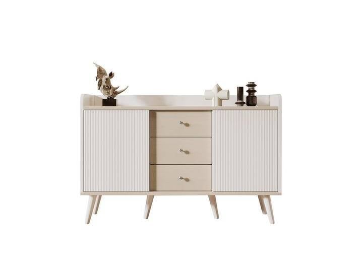 Gotagee Sideboard Anrichte Wohnzimmerschrank Moderne Kommode für Schlafzimmer Schrank, Moderne Holzfarbe-Sideboard mit Stauraumregalen. L117.5 cm Gotagee Sideboard Anrichte Wohnzimmerschrank Moderne Kommode für Schlafzimmer Schrank, Moderne Holzfarbe-Sideboard mit Stauraumregalen. L117.5 cm von OTTO