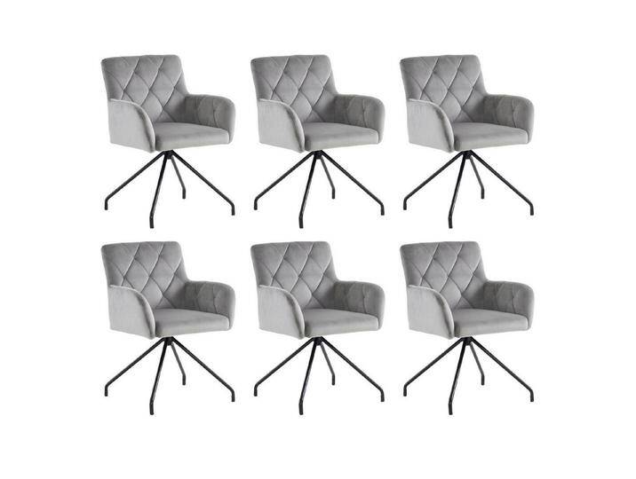 Gotagee Stuhl Esszimmerstühle mit Rautenmuster Gepolsterter Sessel Lounge-Stuhl, Mit Lendenwirbelstütze., Sechsteiliges Set Gotagee Stuhl Esszimmerstühle mit Rautenmuster Gepolsterter Sessel Lounge-Stuhl, Mit Lendenwirbelstütze., Sechsteiliges Set von OTTO