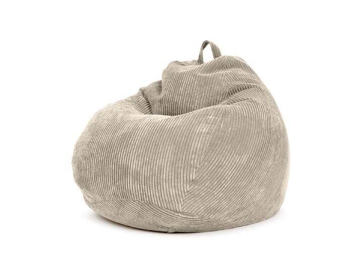 Green Bean Sitzsack Scoop Cord (Indoor Sitzsack 90x110cm EPS-Perlen Füllung & Cordstoff, Kuschelig Weich Waschbar - Drinnen Bodenkissen Liegekissen Sitzkissen), Sitzhocker Relax-Sessel Kinder Erwachsene Stoff von OTTO