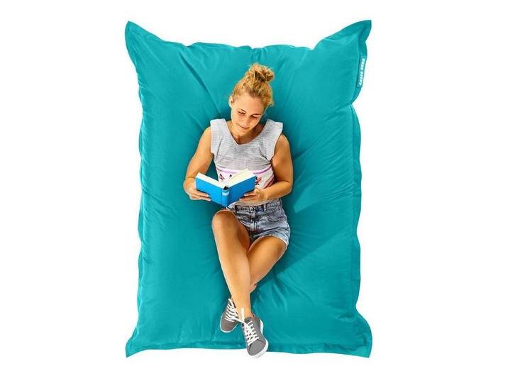 Green Bean Sitzsack Square (XXL Riesensitzsack 140x180cm 380 Liter Kinder & Erwachsene Bean Bag EPS Perlen Füllung, Groß Draußen Outdoor Liegekissen), Waschbar Wetterfest Lounge Sitzkissen Bodenkissen von OTTO