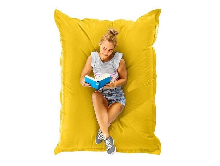 Green Bean Sitzsack Square (XXL Riesensitzsack 140x180cm 380 Liter Kinder & Erwachsene Bean Bag EPS Perlen Füllung, Groß Draußen Outdoor Liegekissen), Waschbar Wetterfest Lounge Sitzkissen Bodenkissen von OTTO