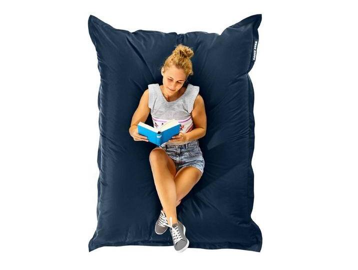 Green Bean Sitzsack Square (XXL Riesensitzsack 140x180cm 380 Liter Kinder & Erwachsene Bean Bag EPS Perlen Füllung, Groß Draußen Outdoor Liegekissen), Waschbar Wetterfest Lounge Sitzkissen Bodenkissen von OTTO