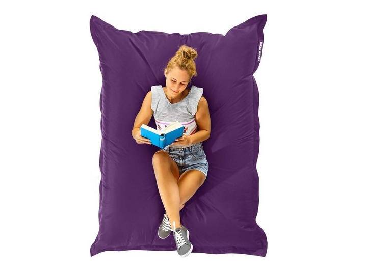 Green Bean Sitzsack Square XL (Riesensitzsack 120x160cm 270 Liter Kinder & Erwachsene, Bean Bag EPS Perlen Füllung Sitzkissen Liegekissen), Waschbar Wetterfest Lounge Chair Sitzkissen Bodenkissen von OTTO