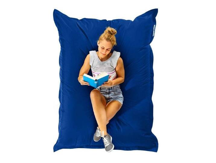 Green Bean Sitzsack Square XL (Riesensitzsack 120x160cm 270 Liter Kinder & Erwachsene, Bean Bag EPS Perlen Füllung Sitzkissen Liegekissen), Waschbar Wetterfest Lounge Chair Sitzkissen Bodenkissen von OTTO