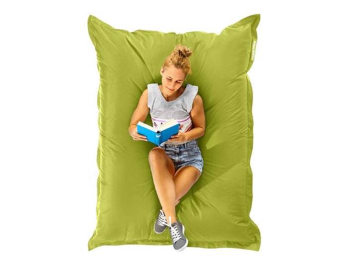 Green Bean Sitzsack Square XL (Riesensitzsack 120x160cm 270 Liter Kinder & Erwachsene, Bean Bag EPS Perlen Füllung Sitzkissen Liegekissen), Waschbar Wetterfest Lounge Chair Sitzkissen Bodenkissen von OTTO
