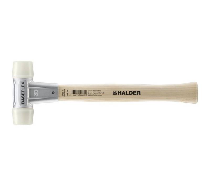 Gummihammer HALDER BASEPLEX Schonhammer Ø 30 mm Nylon mit Zindruckgussgehäuse Gummihammer HALDER BASEPLEX Schonhammer Ø 30 mm Nylon mit Zindruckgussgehäuse von OTTO