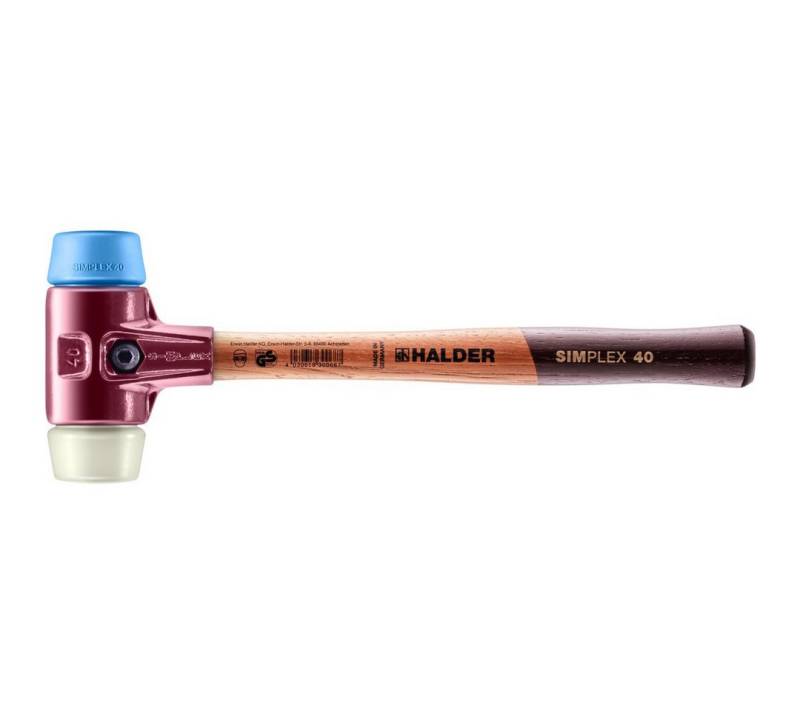 Gummihammer HALDER SIMPLEX Schonhammer Ø 40 mm TPE-soft blau / Nylon mit Tempergus Gummihammer HALDER SIMPLEX Schonhammer Ø 40 mm TPE-soft blau / Nylon mit Tempergus von OTTO