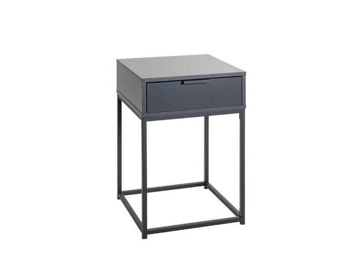 HAKU Konsolentisch in anthrazit, schwarz - 40x60x40cm (BxHxT), schwarz von OTTO