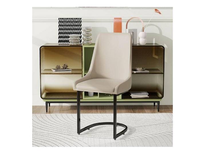 HAUSS SPOLE Esszimmerstuhl 4er set Küchenstuhl Wohnzimmer Esszimmerstühle mit Goldenen Metallbein (2er Set Esszimmerstühle aus Kunstleder-Leder – Ergonomisch, pflegeleicht, hohe Rückenlehne – Stilvolle Freischwinger für Esszimmer, Wohnzimmer & Homeoffice, 4 St), Mit Hohe Rückenlehne HAUSS SPOLE Esszimmerstuhl 4er set Küchenstuhl Wohnzimmer Esszimmerstühle mit Goldenen Metallbein (2er Set Esszimmerstühle aus Kunstleder-Leder – Ergonomisch, pflegeleicht, hohe Rückenlehne – Stilvolle Freischwinger für Esszimmer, Wohnzimmer & Homeoffice, 4 St), Mit Hohe Rückenlehne von OTTO