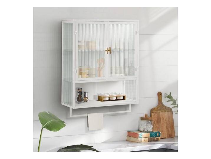 HAUSS SPOLE Hängeschrank Badezimmerschrank Küchenschrank Wandschrank mit Handtuchhalter HAUSS SPOLE Hängeschrank Badezimmerschrank Küchenschrank Wandschrank mit Handtuchhalter von OTTO
