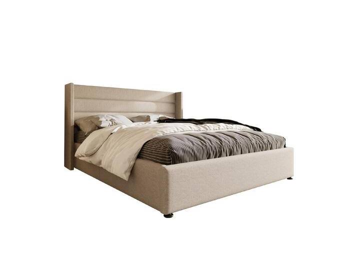 HAUSS SPOLE Polsterbett Polsterbett Hydraulisch Doppelbett Stauraumbett (Bett Funktionsbett Holzbett Hydraulisch), 140 x 200 cm Ohne Matratze,Beige, beige von OTTO