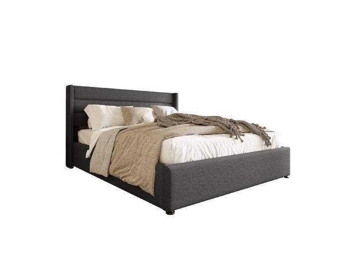 HAUSS SPOLE Polsterbett Polsterbett Hydraulisch Doppelbett Stauraumbett (Bett Funktionsbett Holzbett Hydraulisch), 160 x 200 cm,Ohne Matratze,Grau, grau von OTTO