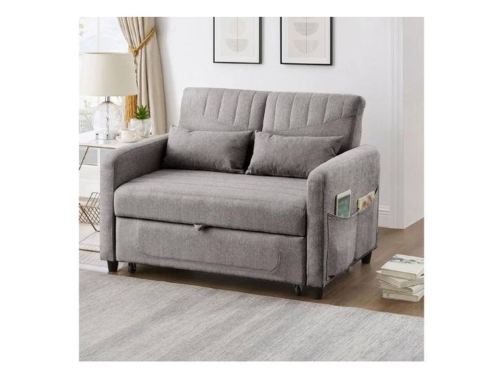 HAUSS SPOLE Schlafsofa Sofabett mit Schlaffunktion Zweisitzer-Klappsofa Baumwoll-Leinen-Stoff, Polstersofa, Doppelschlafsofa 1 Teile, ausziehbares Design, dreistufig verstellbare Rückenlehne HAUSS SPOLE Schlafsofa Sofabett mit Schlaffunktion Zweisitzer-Klappsofa Baumwoll-Leinen-Stoff, Polstersofa, Doppelschlafsofa 1 Teile, ausziehbares Design, dreistufig verstellbare Rückenlehne von OTTO