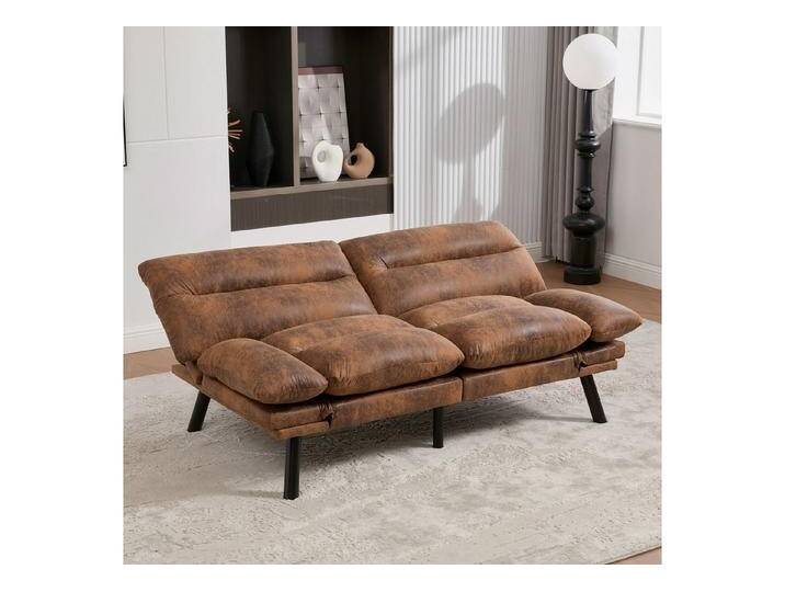 HAUSS SPOLE Schlafsofa mit Schlaffunktion,Zweisitzer Relaxsofa mit verstellbarer Rückenlehne, Kaffee HAUSS SPOLE Schlafsofa mit Schlaffunktion,Zweisitzer Relaxsofa mit verstellbarer Rückenlehne, Kaffee von OTTO