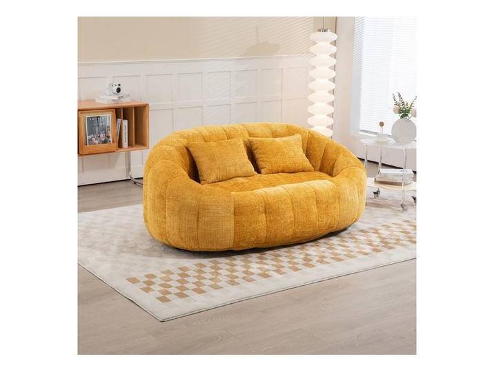 HAUSS SPOLE Sitzsack Sitzsack Relaxsessel Posterstuhl, Extrabreit Lazy Sofa mit 2 Kissen (Lazy Sofa Bean Bag für Erwachsene & Kinder – Chenille Stuhl mit Memory-Schaum, bequem und langlebig – Ideal für Wohnzimmer, Schlafzimmer & Konferenzraum – Einfacher Einsatz ohne Montage, 150 kg Belastbarkeit, 150 x 95 x 63 cm) HAUSS SPOLE Sitzsack Sitzsack Relaxsessel Posterstuhl, Extrabreit Lazy Sofa mit 2 Kissen (Lazy Sofa Bean Bag für Erwachsene & Kinder – Chenille Stuhl mit Memory-Schaum, bequem und langlebig – Ideal für Wohnzimmer, Schlafzimmer & Konferenzraum – Einfacher Einsatz ohne Montage, 150 kg Belastbarkeit, 150 x 95 x 63 cm) von OTTO