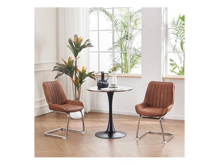 HAUSS SPOLE Stuhl 2er-set Küchenstuhl Freischwinger Relaxsessel Frisiertischstuhl (Kunstleder Esszimmer Stühle im 2er Set – Komfortable Polsterung. HAUSS SPOLE Stuhl 2er-set Küchenstuhl Freischwinger Relaxsessel Frisiertischstuhl (Kunstleder Esszimmer Stühle im 2er Set – Komfortable Polsterung. von OTTO