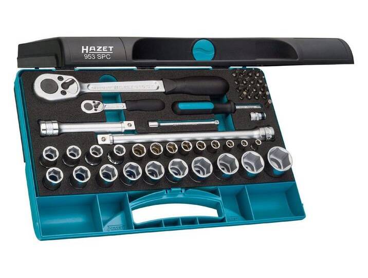 HAZET Steckschlüssel (47 St), Garnitur 1/4 +1/2 47tlg. 953 SPC von OTTO