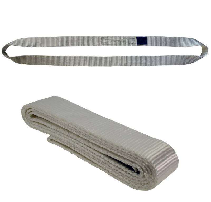 HEDEF HALAT 500 kg/ 0.5 Tonnen 0.75, 1.2, 1.8 Meter Bandschlinge Rundschlinge Hebeband, 2.4m von HEDEF HALAT